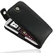Produktbild PDair Handarbeit Leder Flip Top Hülle for HTC Sensation XL X315e (Red Stitch)