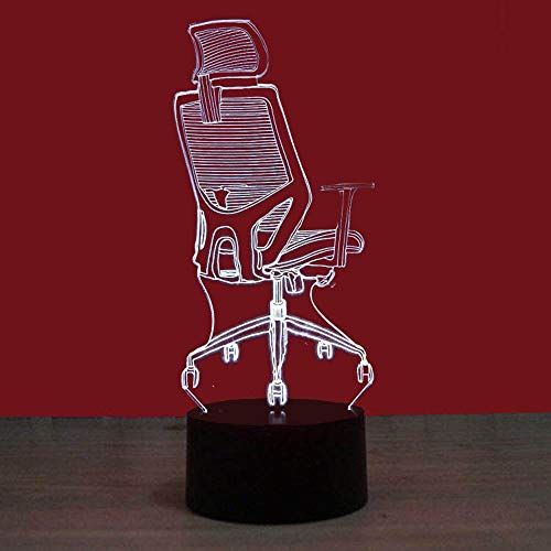 Preisvergleich Produktbild Touch-Kunstlicht des Stuhls buntes USB-Schnittstelle kreatives visuelles Licht