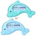 Produktbild Lazder Wasser Thermometer Baby Baden Delphin Form Temperatur Kleinkinder Kleinkind Dusche (Blau)