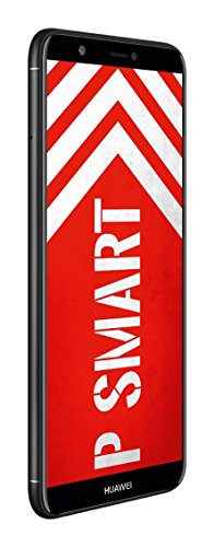 HUAWEI P smart Dual-Sim Smartphone (14,35 cm (5,6 Zoll), 32GB interner Speicher, 3GB RAM, Android 8.0) Schwarz + gratis 16 GB Speicherkarte [Exklusiv bei Amazon] - Deutsche Version