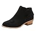 Produktbild Stiefel Damen Mode Ankle Boots Stiefel Solid Gestrickte Flock Schuhe Kurze Stiefeletten Bootie Freizeitschuhe Langschaftfstiefel Winterstiefel Pump Stiefel ABsoar