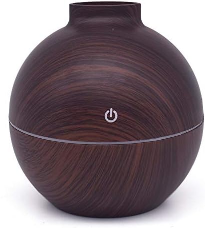 HLH Diffuse atomization diffuser mini wood grain aromatherapy machine humidifier