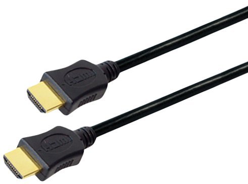 COMAG HDMI Kabel HIGH SPEED mit Ethernet (vergoldete Stecker, Full HD 1080p, 3D) 7,5m schwarz