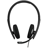 EPOS I SENNHEISER C10 USB Headset mit Mikrofon, Kabelgebundene Kopfhörer mit einfachem und flexiblem USB-C-Anschluss Black