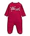 Mamas and Papas Unisex Baby 1st Xmas Socks AIO Footies, Red, 3-6 Months