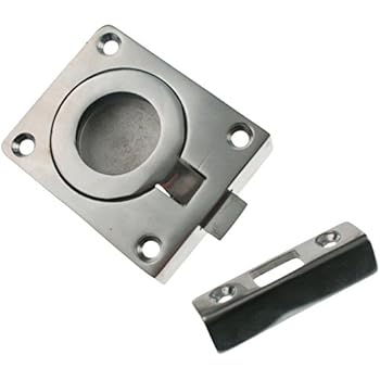 Verschluss für die Dachbodenluke, Riegel öffnet durch Druck: Amazon.de