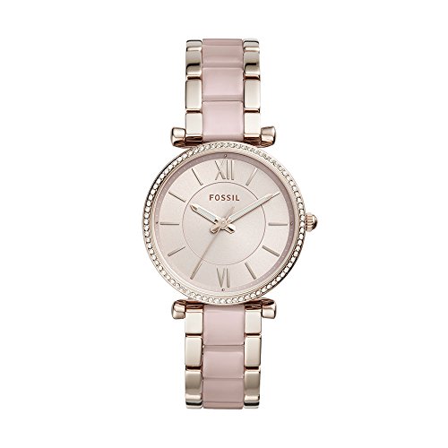 Fossil Damen Analog Quarz Uhr mit Edelstahl Armband ES4346 Fossil Damen Analog Quarz Uhr mit Edelstahl Armband ES4346