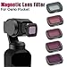 Produktbild TAOtTAO 5 stücke ND4-PL / ND8-PL / ND16-PL / ND32-PL/CPL Kameraobjektivfilter Für DJI OSMO Tasche Filter ND-PL 4-teiliges Set