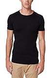 esprit t shirt schwarz  ESPRIT Herren 998EE2K816 T-Shirt, Schwarz (Black 001), Medium