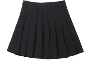 YFPICO Gonna a Pieghe in Cotone Chic per Bambine dai 3-14 Anni