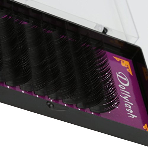 12 Reihen Einzelne Künstliche Wimpern Einzelwimpern Semi-permanente Erweiterungen C Form – 14mm - 5