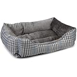 Beeztees 705259 Katzenbett Stewart, 48 x 37 x 15 cm, grau