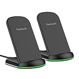 qi ladegerät apple 【 Drei Lademodi 】: 10W Modus für High-Speed Ladegeräte wie Samsung Galaxy S10+/S10/S10e/S9/S8/S8 plus/S7/S7 Edge/S6 Edge plus/Note 5; 7,5W Modus kompatibel für iPhone X/iPhone 8/iPhone 8 plus; 5W Modus ist kompatibel zu allen Qi-fähigen Geräten. 9V/1,67A Adapter für Schnell-Ladeschwindigkeit; 5V/2A Adapter für Standard-Ladeschwindigkeit.