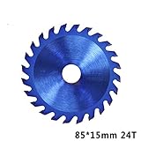 5.Diametro esterno: 85 mm Alesaggio: 15 mm Denti: 24T / 36T