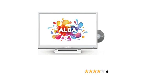 Alba 24 Inch Hd Ready Led Tv Dvd Combi With Freeview White Amazon Co Uk Electronics Photo