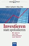 Image de Investieren statt spekulieren. Mit Aktien von Top-Unternehmen zum Gewinn