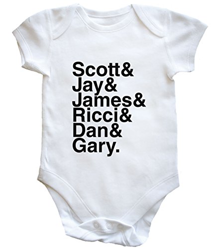 HippoWarehouse GEORDIE SHORE NAME LIST baby vest boys girls