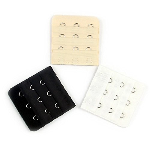 Ammiy® Bra Extender BH 3 Haken Verlängerung 3 Farben Set - 2
