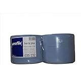 Muy suave absorbente y fuerte 2 x paño rollo 2 capas Azul 22 cm x 38 cm, 500 hojas cada Taller rollo de papel de papel paño Limpieza rollo muy suave absorbente y fuerte