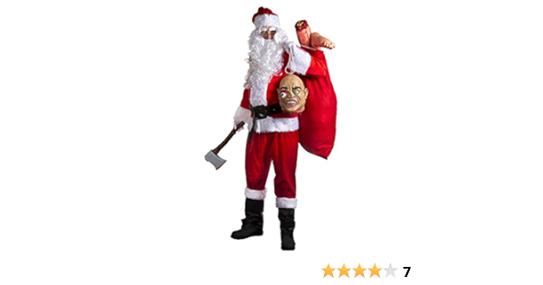 evil santa costume