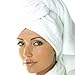 Hair Turban Head Towel 100 % Cotton / Put On Twist and Fasten