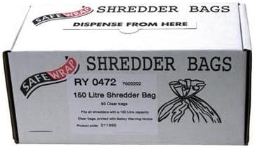 Robinson YoungRY0472 - Value Safewrap 150L Shredder Bag PK50