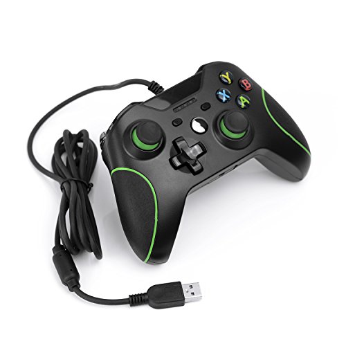 Preisvergleich Produktbild iProtect Xbox One Controller mit USB-Kabel in schwarz