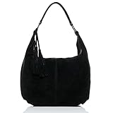 ECHTER LEDER-BLICKFANG... das wunderbar griffige und softe Wildleder, das mit der Zeit immer noch schöner wird. Weiches Leder perfekt für Frauen die schöne Damentaschen in Wildleder lieben