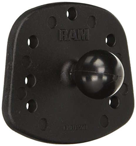 Ram Mount - Marine Electronic Adapter Base with 1" Ball for the Eagle Cuda, FishEasy, Humminbird Piranha & Lowrance X-4