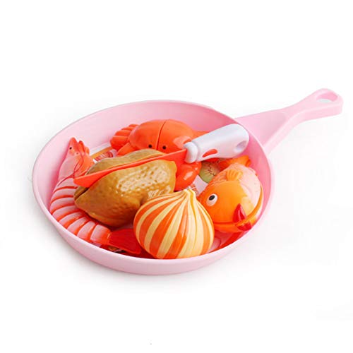 Preisvergleich Produktbild Isuper Cutting Play Toys Frühkindliche Bildung Spielzeug (Meeresfrüchte)