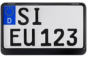 UTSCH AG Kennzeichenhalter "SCHWARZ" (240 x 135mm)