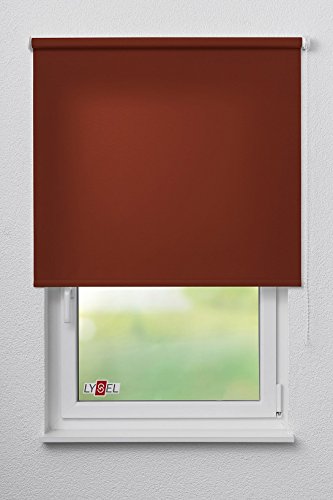 Lysel Rollo Grande S28, (B x H) 150cm x 175cm in rot/Berlin TR clay - 4