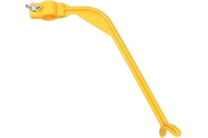 Gcroet Golf Swing Plan Aide Training Guide Swing Guide d'entraînement Entraîneur Entraîneur Swing Trainer/Tool, Swing Training Aids Swing Pratique Trainer Gestier Correcteur pour débutants Jaune