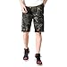 Produktbild Karinao Herren Kurze Hose Sommer Cargo Shorts Sport Outdoor Arbeitshosen Freizeithose Baumwolle Bermuda(L,Armeegrün)