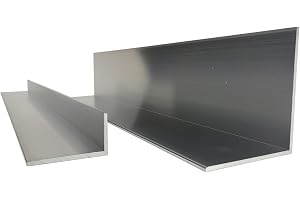 Aluminiumvinkelprofil 100 x 50 mm längd 1 500 mm aluminiumvinkel aluminiumprofil L aluminiumvinkel L-profil