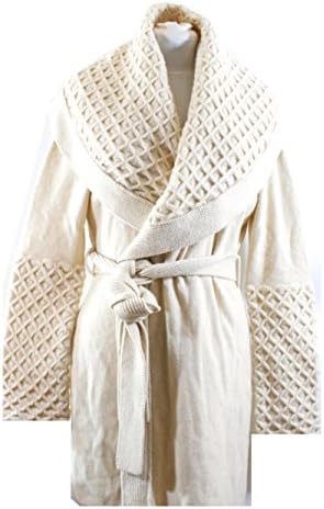 Temperely Ladies Temperley London Honeycomb Cardigan Jacket (Large, Ivory) RRP £625