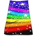 Produktbild Bag hat Rainbow Stars Microfiber Travel & Sports Towel, Ultra Compact, Lightweight, Absorbent and Fast Drying Towels, Ideal for Gym,Fitness, Exercise, Yoga