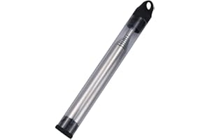 DEER PLATZ Pocket Bellow, Blow Fire tubo, Soffietto Fire Tube Pieghevole in Acciaio, per Campeggio Caminetto Itinerante, Cucinare in Campeggio Pic-nic all'aperto