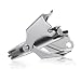 Manual Nose Hair Trimmer, PChero Stainless Steel Manual Nose Hair Clipper with a Free Nail Clipper