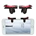 Price comparison product image Dandeliondeme Gaming Trigger Button Mobile Phone Game PUBG Controller Gamepad for Android iOS Samsung Galaxy S9 LG G5 Moto iPhone XS XR 8 Huawei Mate 10 BlackBerry