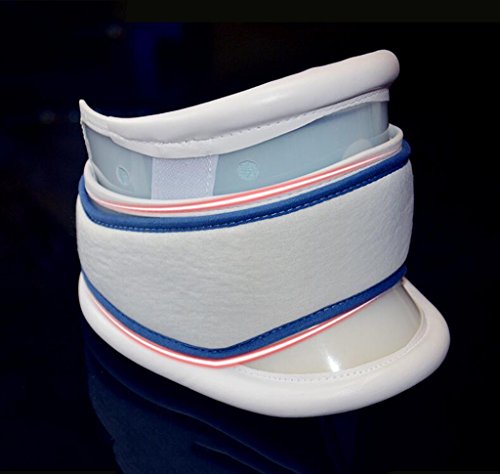 Rventric Neck Collar Support Cervical Posture Neck Brace Breathable Velcro Strapping Relaxing Neck Disc Hernia Ease Pain Relaxing Medical Grade