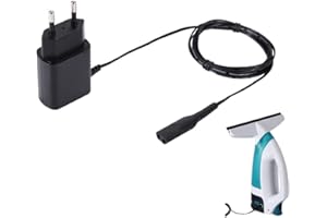 ENJOY-UNIQUE Tragbares Netzteil Ladegerät Adapter Kompatibel mit Leifheit Aquanta Fenstersauger window vacuum cleaner