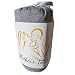 4-in-1 Mother's Touch Baby Wrap Carrier | Soft Baby Carrier | Baby Sling Carrier | Postpartum Belt | Nursing Cover | Best Baby Shower Gift (Grey)