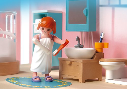 Imagen 4 de Playmobil - Baño rosa (5330)