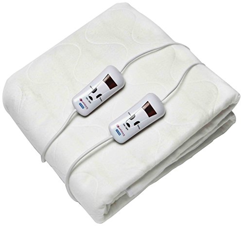 Pekatherm UP210DF - Calientacamas doble de poliéster, gama media, 150 x 160 cm