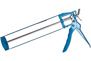 MYJ FIXTEC 9 Inch Caulking Gun Heavy Duty Silicone Sealant Applicator Professional Hardware Tool for Silicone Acrylic Glue Sealant