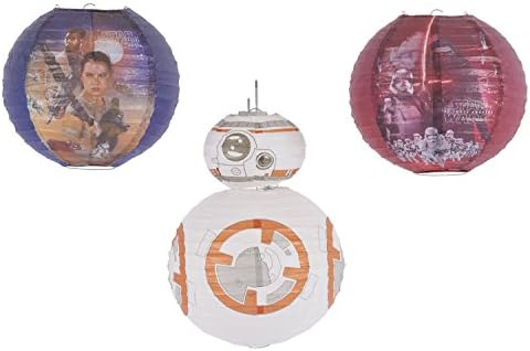 Stra Paper American Greetings Star Wars Episode Vii Paper Lantern Decoration 4 ...