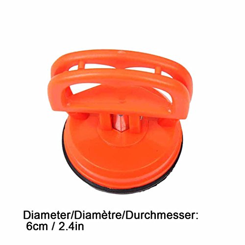 Latinaric Klein Saugheber Saugnapf Autodellen Reparaturset Werkzeug mit Saugnapf Durchmesser 6cm - 4