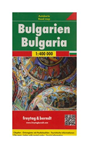 Download BuĹgaria mapa 1:400 000 Freytag & Berndt