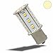 Produktbild LED BA15S Leuchtmittel, 10-30V/DC, 18SMD, 2,4 Watt, warmweiss für Campinglampen, Boote und Autos von Ioslicht